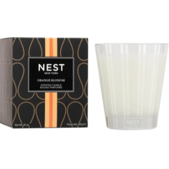 NEST Fragrances Accents Nest Orange Blossom 8oz Candle Used Once